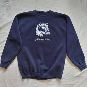Vintage 90s Nittany Lions Navy TSI Sweatshirt Mens XL